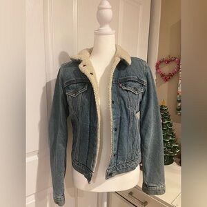 Levi's Sherpa-Lined Jean Jacket